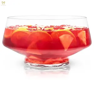 Old Fashioned, Martini and Wine Footed Alcohol Punch Bowl 9500ml