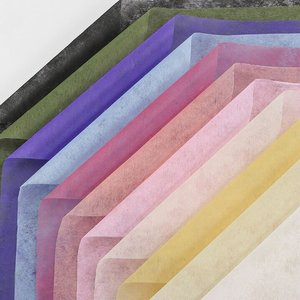 Feuilles de papier de soie en coton imperméable 30*30cm, papier cadeau pour fleurs, papier artisanal pour emballage de bouquets, plusieurs couleurs - Product Image 1