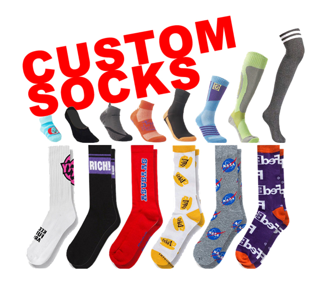 Chaussettes personnalisées-Envoyez-nous une demande pour nous dire ce dont vous avez besoin