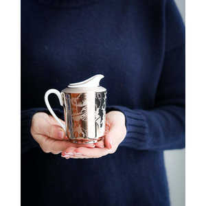 Service à café en porcelaine osseuse Ginori en forme de lac, décoration Vanitas, vaisselle - Product Image 3