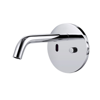 Robinet de lavabo mural à capteur sans contact, robinet automatique à capteur