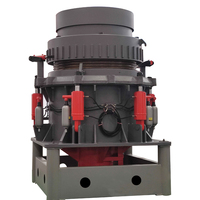 Concasseur à cône hydraulique HPT 330 mm, capacité de 50 à 1200 TPH, multicylindre avec moteur et roulement pour le concassage du granit et du minerai de fer