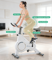 Vélo d'exercice électromagnétique d'intérieur avec cadre amovible et durable, équipement de fitness domestique de haute qualité