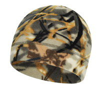 Chapeau en molleton camouflage d'hiver pour hommes et femmes coupe-vent et résistant au froid pour le ski, la randonnée et le cyclisme.