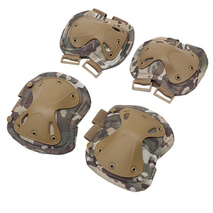 Wholesale Outdoor Sports Running Camping Training Hiking Camouflage Protective Tactical <b>Knee</b> Elbow Pads - Product Image 5
