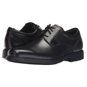 Unisex Black Leather Shoes Offering High Quality Smooth Finish Durable Sole <b>Support</b> Breathable Quick Dry Causal Custom Brand - Product Image 1