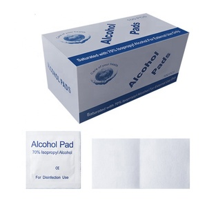 <span class=keywords><strong>100</strong></span> Gói Cá nhân Bọc Vô Trùng Y Tế Cấp 70% Isopropyl Bông Tăm Bông Rượu Prep Pads Cho Y Tế Tổ chức - Product Image 3