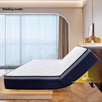 Matelas de lit à ressorts électrique intelligent moderne et durable à 8 modes, épaisseur 27 cm, type divisé, pour hôtel, appartement, chambre à coucher
