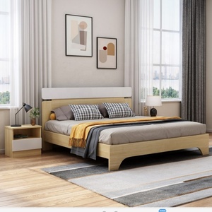 Lit King Queen Size en Bois Massif avec Tiroirs de Rangement – Mobilier Moderne pour Chambre à Coucher – Ensemble de Chambre - Product Image 2