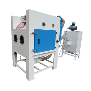 Cabina de Sandblasting Automática de Alto Rendimiento con Mesa Giratoria para Chapas Metálicas - Product Image 4