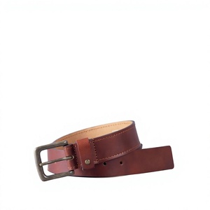 Cinturón Casual de Cuero Genuino con Hebilla Cuadrada de Acero, Diseño Estampado, Accesorio de Moda Masculina, Resistente al Agua y Duradero - Product Image 6