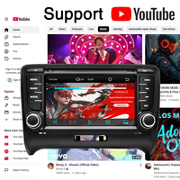 Reproductor Multimedia con Navegación GPS y WiFi para Audi TT 2006-2014, Sistema Linux de 7 Pulgadas, Audio Inalámbrico para Automóvil