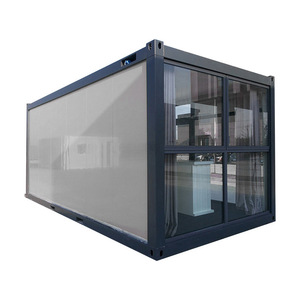 Maisons conteneurs rectangulaires au design moderne pour usage bureautique avec installation sur site et garantie de 2 ans - Product Image 5