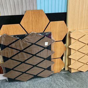 Pannello Acustico Akupanel di Design Moderno 60*120cm, Pannelli <span class=keywords><strong>in</strong></span> Legno Economici di Alta Qualità per Insonorizzazione di Studi e Sale - Product Image 6