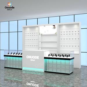 Mostrador de Tienda con Diseño de Estante Frontal con Luz LED para Exhibición de Teléfonos Celulares - Product Image 4