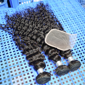 Wxj Longhair Đóng Cửa Và Phía Trước, Bó Tóc Người Với Ren Phía Trước Đóng Cửa, Perruque Naturel Avec Phía Trước - Product Image 4