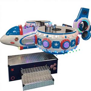 Atracción al Aire Libre, Coche Volador Eléctrico Comercial de Fibra de Vidrio para Niños, Parque de Atracciones, Feria, Juegos Mecánicos en Venta - Product Image 1