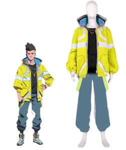 Sudadera con Capucha con Temática de Cyberpunk Edge Walker 2026 - Sudadera Inspirada en el Juego Estilo <span class=keywords><strong>David</strong></span> - Product Image 1