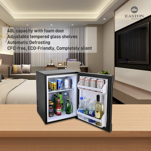 EASTON 40L Capacity Hotel Noise-free Absorption Minibar Silent Single Door Refrigerator Electric <strong>Mini</strong> Fridge <strong>Cooler</strong> for Hotel - Product Image 6