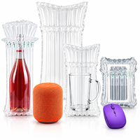 Sac gonflable transparent ECO Source Factory à colonnes d'air, emballage de protection antichoc pour bouteilles de vin