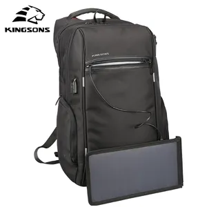 Простой дизайн бизнес солнечное зарядное устройство ноутбук рюкзак солнечная батарея сумка