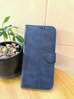 Dompet Kartu Kulit PU Embos Anti Benturan, Casing Ponsel untuk 13 14 15 16 17 Air 18 Pro Max Mewah