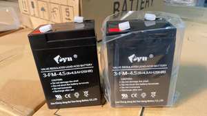 鉛蓄電池6v4.5 6v5ah UPSソーラートロイの木馬充電式工場価格良質 - Product Image 5