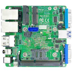 Placa Base Jetway NU691 NUC <span class=keywords><strong>Intel</strong></span> <span class=keywords><strong>Apollo</strong></span> Lake Celeron J3455 o <span class=keywords><strong>N3350</strong></span> con Disipador/Ventilador DDR3L VGA 2LAN MSATA TPM2.0 - Product Image 3