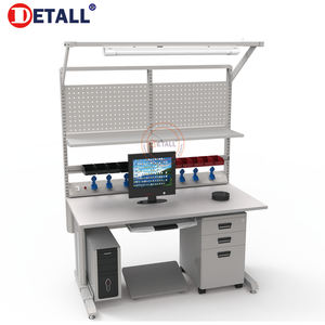 Table d'atelier <span class=keywords><strong>industrielle</strong></span> modulaire, établi de soudage pour techniciens, banc de travail pour le travail du bois - Product Image 4