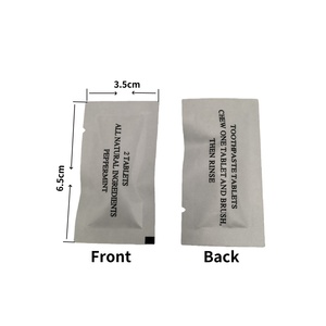 Tabletas <span class=keywords><strong>de</strong></span> Pasta <span class=keywords><strong>de</strong></span> Dientes Desechables Mini Premium con Flúor Anticaries, Tamaño <span class=keywords><strong>de</strong></span> Viaje, Aroma Fresco, Set <span class=keywords><strong>de</strong></span> Hotel, Kit <span class=keywords><strong>Dental</strong></span> - Product Image 2
