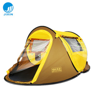 Di động ngoài trời gấp Popup Lều <span class=keywords><strong>3</strong></span>-4 người gió & UV kháng vải chống thấm nước bãi biển & cắm trại lều - Product Image 6