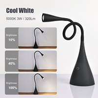 Tianhua – lampe de lecture photoélectrique simple à capteur tactile de luxe, projection oculaire pour étudiant, lampe de bureau à col de cygne, vente en gros