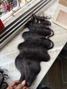 Natural Single Donor <b>Wavy</b> Human Hair Bundles Unprocessed Virgin Hair Wefts Long Soft Texture for Extensions Styling and <b>Wig</b> - Product Image 2