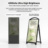 Écran LED portable P2.5 IP65 pour extérieur, panneau d'affichage numérique, écran publicitaire, affichage mobile, panneau d'affichage numérique