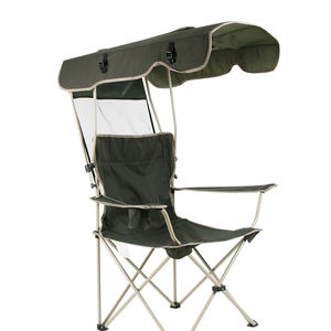 كرسي قابل للطي للترفيه في الهواء الطلق عالي الجودة مظلة الشاطئ كرسي الصيد كرسي كرسي التخييم كرسي مع مظلة - Product Image 5
