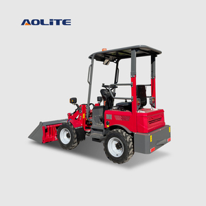 AOLITE E604 CE 400kg Chine Petite <span class=keywords><strong>pelle</strong></span> frontale utilitaire Batterie articulée Chargeur sur roues électrique ALT Mini 4wd Chargeuse sur pneus - Product Image 3
