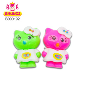 DIY अंडे की चीनी बच्चों के लिए फल स्वाद ब्लॉक आकार टैबलेट कैंडी मीठी कैंडी के साथ रंगीन बिल्ली का बच्चा खिलौना खेलो - Product Image 4