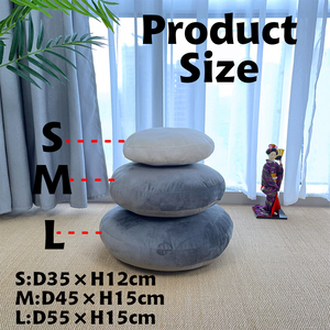 Manufactory Modern Round Velvet <strong>Bean</strong> <strong>Bag</strong> Chair Floor Cushion Throw <strong>Pillow</strong> Stuffed EPS <strong>Beans</strong> Custom Seat Backs Removable Cover - Product Image 2