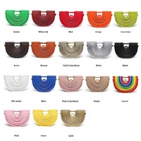Nouveau style sac à main créatif en PU tressé fait main pour femme, sac de soirée, sac à bandoulière, sac à main, sac porté épaule, sac porté croisé, sac à main simple, idéal pour l'été, pour le commerce extérieur transfrontalier