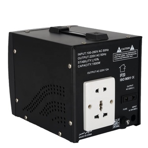 <span class=keywords><strong>Stabilisateur</strong></span> <span class=keywords><strong>de</strong></span> <span class=keywords><strong>tension</strong></span> automatique monophasé AVR-500VA 1KVA 2KVA 3KVA 5KVA <span class=keywords><strong>pour</strong></span> usage domestique <span class=keywords><strong>220V</strong></span> AC – Offre spéciale SVR - Product Image 5