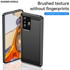 Custodia per cellulare in fibra di carbonio di alta qualità accessori per telefoni cellulari con <span class=keywords><strong>Cover</strong></span> posteriore in Silicone Tpu per <span class=keywords><strong>Xiaomi</strong></span> Mi <span class=keywords><strong>11T</strong></span> - Product Image 4