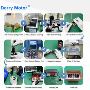 <span class=keywords><strong>24V</strong></span> ad alta velocità 4000RPM 26W Nema 17 42x42mm 42BLDC Brushless motore a corrente continua per robot ad alte prestazioni impermeabile magnete permanente - Product Image 5