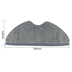 2 PCS Mop Rag Fit for <span class=keywords><strong>360</strong></span> S5 <span class=keywords><strong>S7</strong></span> Robotic Vacuum Cleaner Mop Cloth Pad Replacement Parts Accessories - Product Image 4