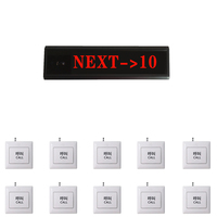 IRTECH TV compteur appel affichage LED compteur bouton clients attendent en ligne vérifier supermarché compteur numéro file d'attente appel