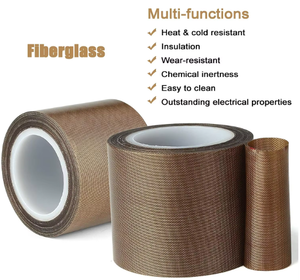 Tissu en <span class=keywords><strong>fibre</strong></span> de verre haute température pour <span class=keywords><strong>la</strong></span> cuisson, résistant à l'huile, en E-Glass, tissage uni, antiadhésif, enduit de PTFE, pour l'industrie alimentaire - Product Image 4