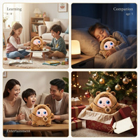 Nuevo Juguete de IA para Niños, Robot Inteligente con Diseño Avanzado, Regalos para Niños con IA GPT y DeepSeek, Muñeco de Peluche Suave para Niños