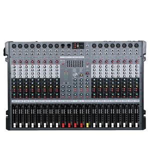 มิกเซอร์เสียงระดับมืออาชีพ Yaika BMG Sound RG Series พร้อมช่องสัญญาณ 8-20 ช่อง 256 DSP โครงสร้างโลหะ สำหรับการแสดงบนเวที - Product Image 4