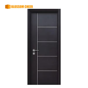 Cina fabbrica di ingresso diretto porta in stile moderno Swing in legno MDF porta camera da letto a buon mercato classico melamina porta per interni di casa - Product Image 5