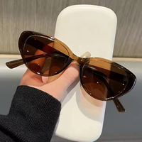 Cateye Fashion Trend protection UV Lunettes de soleil pour femmes Protection solaire personnalisée Lunettes de soleil Activités de plein air et voyages