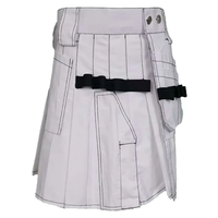 Erkek %100 Pamuklu Özelleştirilmiş Renkli Logolu Utility Kilt Tuba Tasarım Özel Ölçü OEM MOQ 01 Mükemmel Kalite Müzik Çalmak İçin